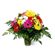 bouquet of gerberas and chrysanthemums. Lvov
