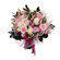 bouquet of roses and alstromerias. Lvov