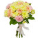 bouquet of cream roses. Lvov