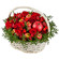gift basket with strawberry. Lvov